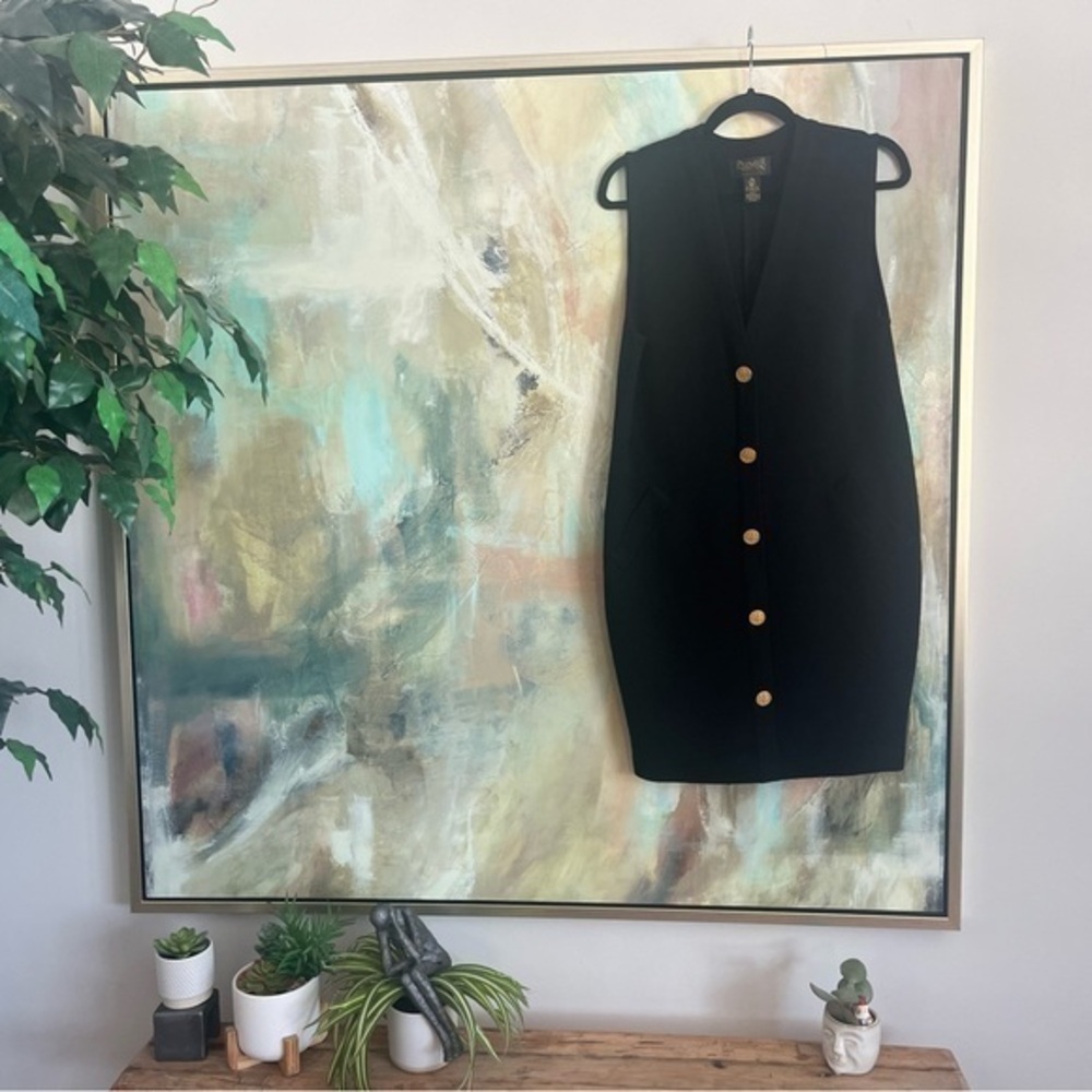 Vintage Y2K Cocktail Sweater Dress